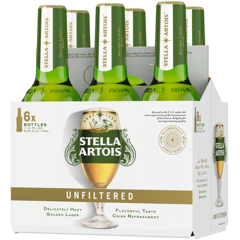 Stella Artois - Unfiltered Lager 6pk bottles