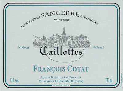 2022 Cotat, Francois - Sancerre Caillotes