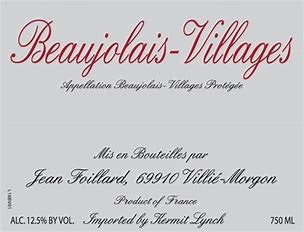2021 Domaine Jean Foillard - Beaujolais Villages