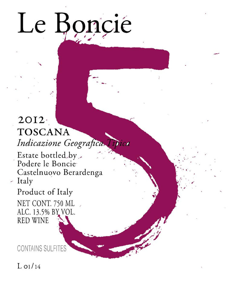 2021 Boncie - Toscana Rosso IGT Cinque