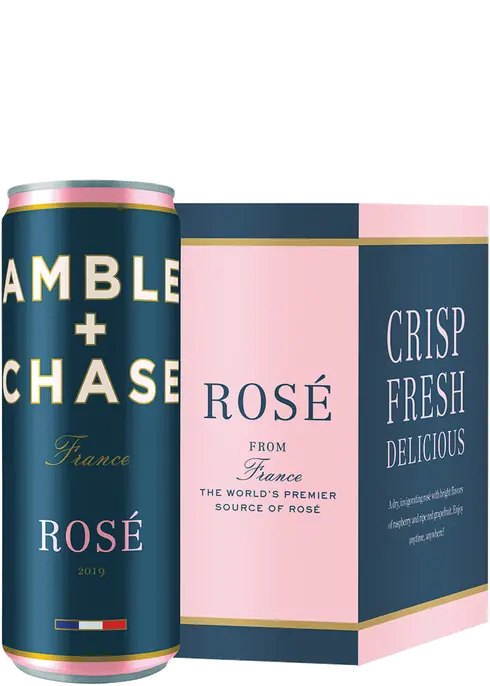 NV Amble and Chase Provence Rose (4x250ml can)
