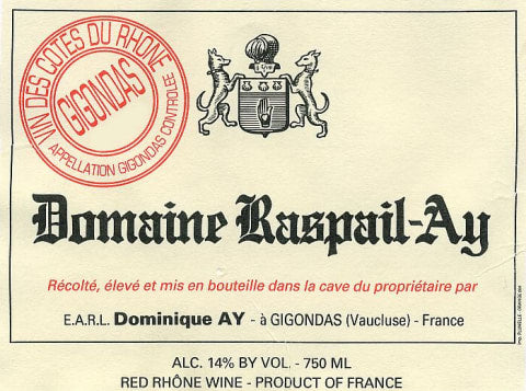 2020 Raspail-Ay - Gigondas