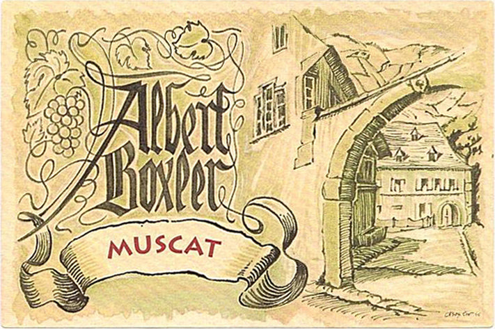 2020 Albert Boxler - Muscat