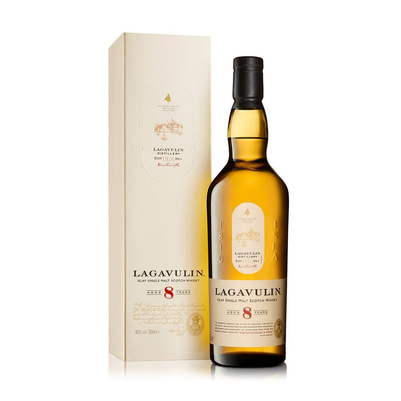 Lagavulin 8 yr Single Malt Whiskey 750ml