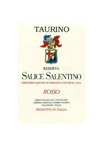 2011 Taurino - Salice Salentino Riserva