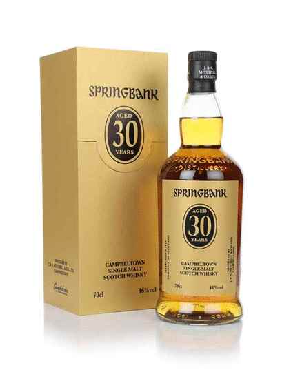 Springbank 30 yr Single Malt Whiskey 700ml
