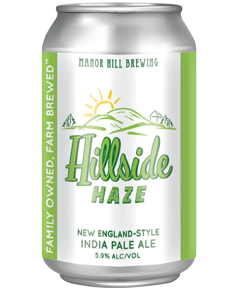 Manor Hill Brewing Hillside Haze Hazy IPA 6pk