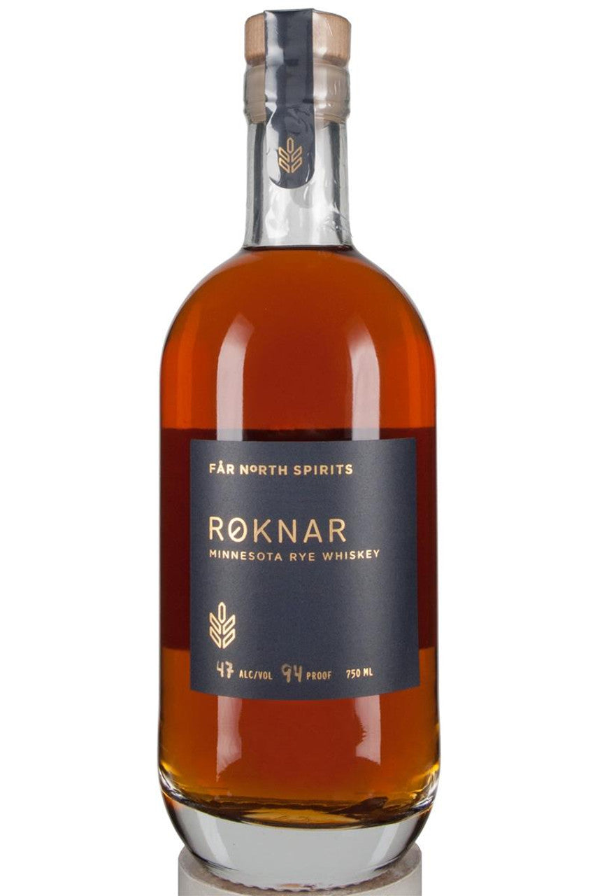 Far North Roknar Minnesota Rye Whiskey 750ml — MacArthur Beverages