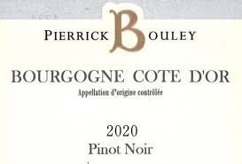 2020 Pierrick Bouley - Bourgogne Cote d'Or Rouge