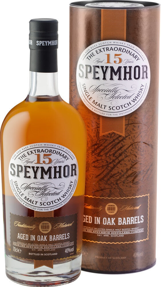 Speymhor 15 yr Aged in Oak Barrels Single Malt Whiskey 700ml