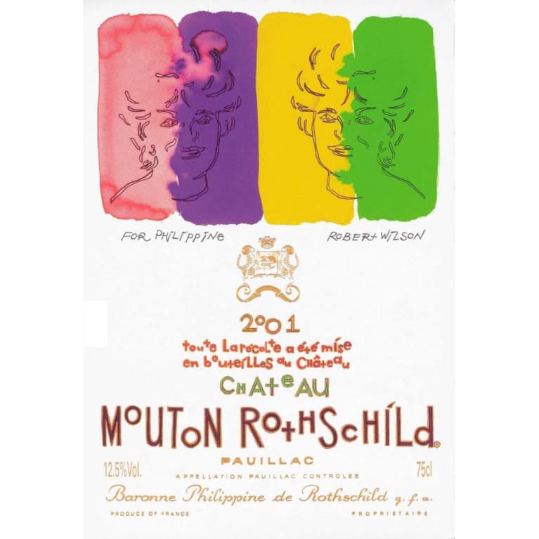 2001 Chateau Mouton Rothschild Pauillac MAGNUM Ex-Chateau release (1.5L)