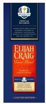 Elijah Craig Toasted Barrel Ryder Cup 2023 Limited Edition Bourbon Whiskey 750ml
