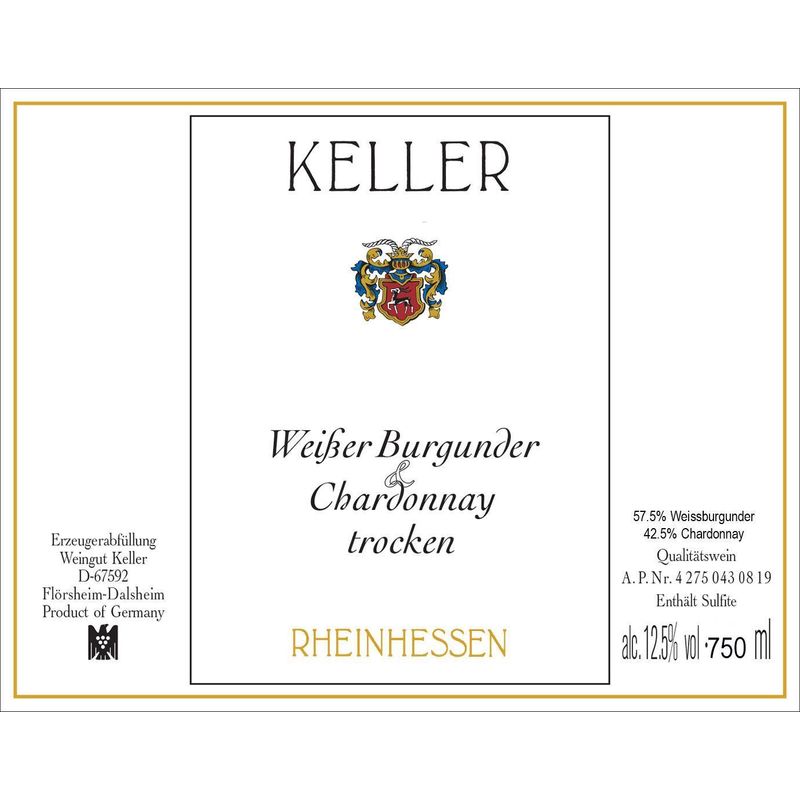 2022 Keller -  Weisserburgunder-Chardonnay MAGNUM (1.5L)