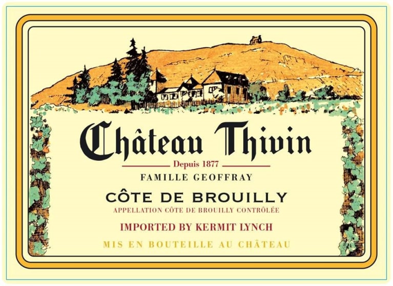 2022 Chateau Thivin - Cote de Brouilly