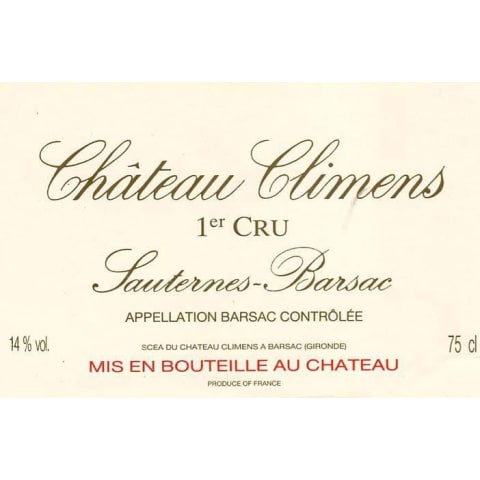 1971 Chateau Climens Barsac