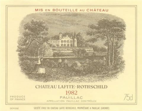 1982 Chateau Lafite Rothschild Pauillac