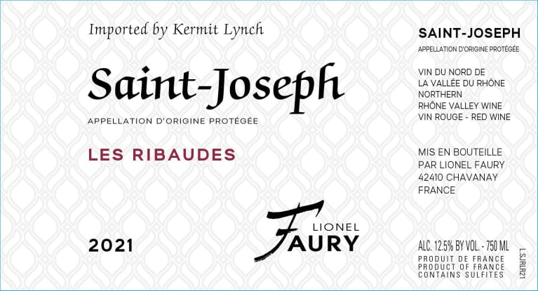 2021 Domaine Faury - Saint-Joseph Les Ribaudes