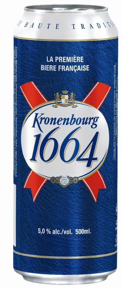 Kronenbourg 1664 Lager 4k can