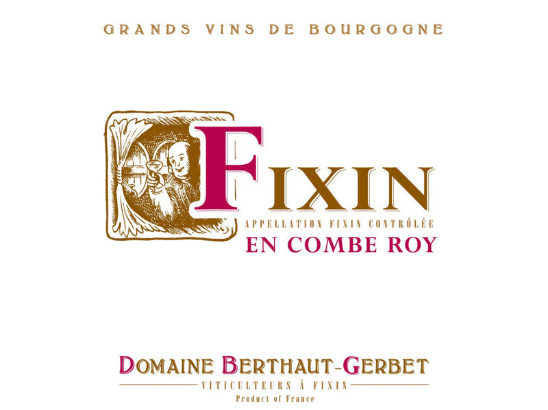 2020 Berthaut-Gerbet - Fixin En Combe Roy