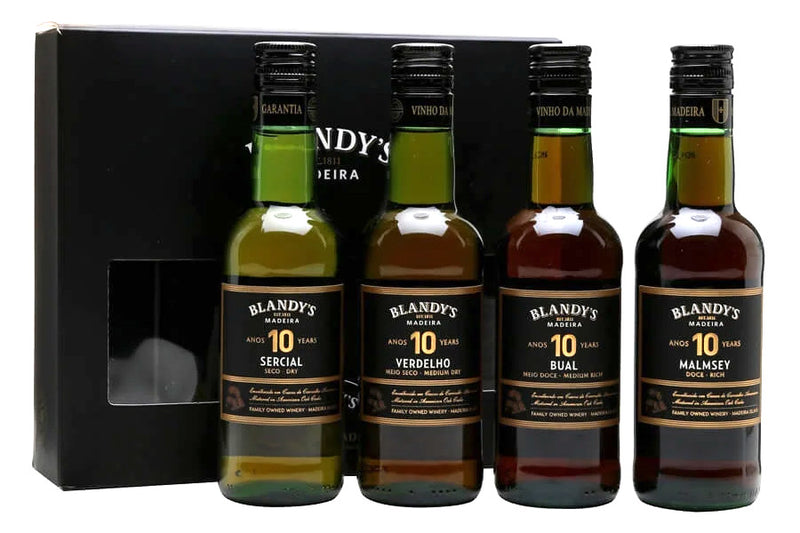 NV Blandy's - Madeira Medley Sercial, Verdelho, Bual, Malmsey 4 x 200ml (200ml)