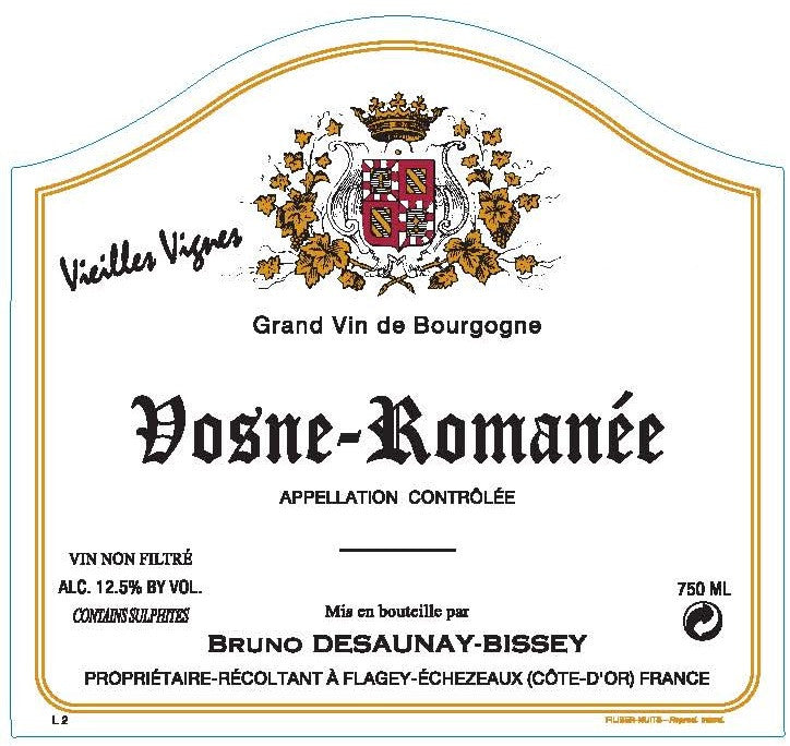 2019 Bruno Desaunay-Bissey - Vosne Romanee V.V.