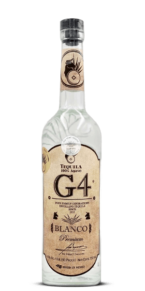G4 Blanco Fermentado de Madera Tequila 750ml