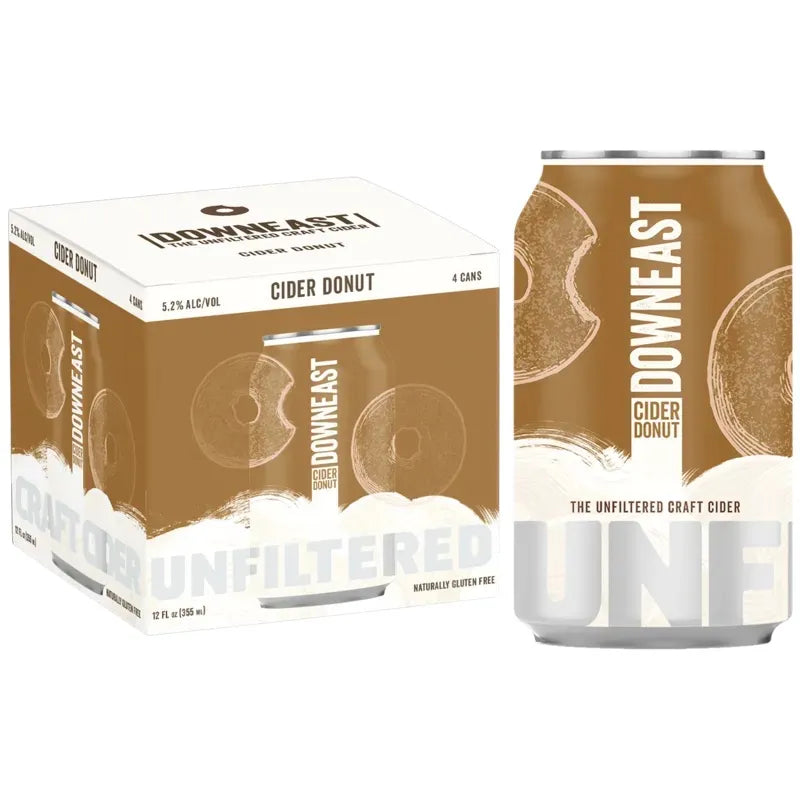 Downeast Cider Donut 4pk can