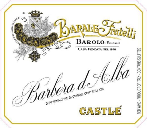 2021 Barale, Fratelli - Barbera d'Alba Castle
