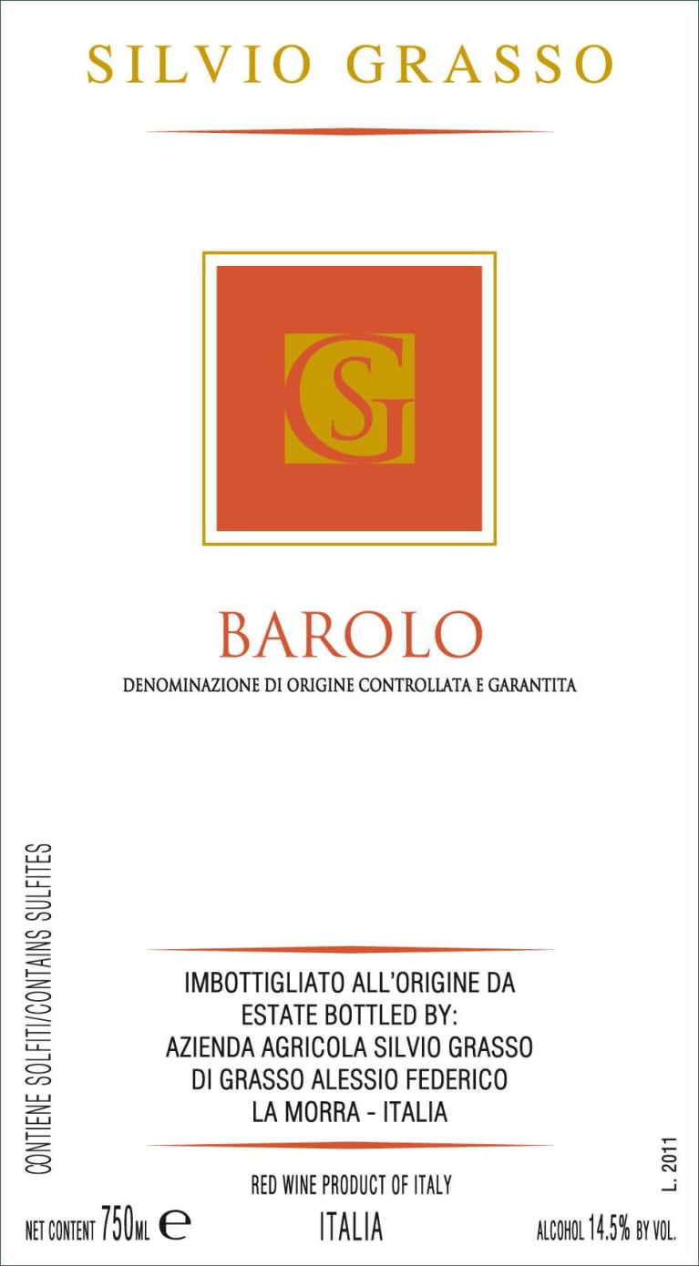 2019 Silvio Grasso - Barolo DOCG