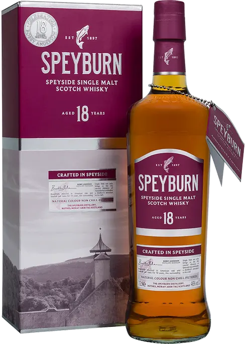 Speyburn 18 yr Speyside Single Malt Whiskey 750ml