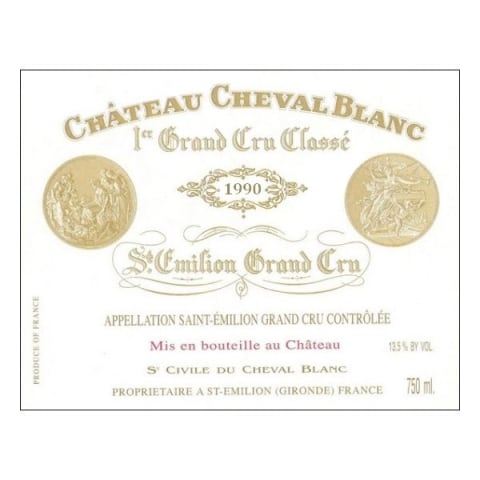 1990 Chateau Cheval Blanc - St. Emilion