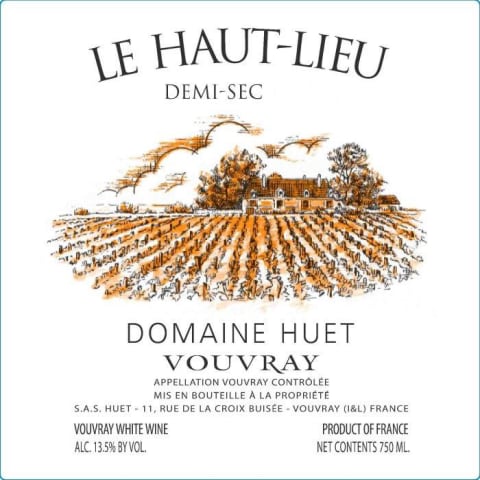 2022 Huet - Vouvray Le Haut Lieu Demi Sec