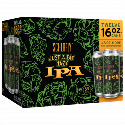Schlafly Beer - Just A Bit Hazy IPA 12pk