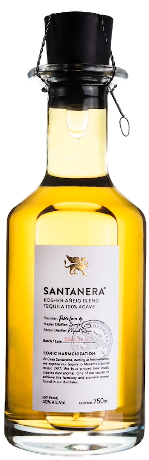 Santanera Kosher Anejo Blend Tequila 750ml