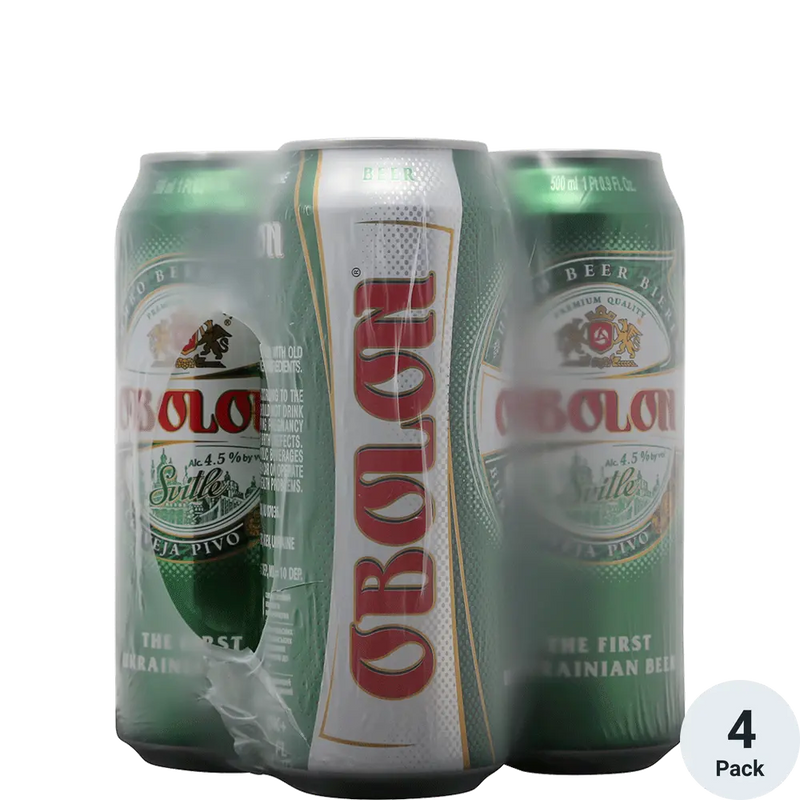 Obolon Svitle Beer 4pk