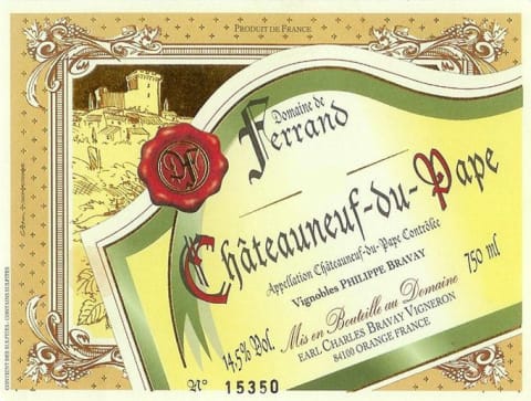 2020 Ferrand Chateauneuf du Pape