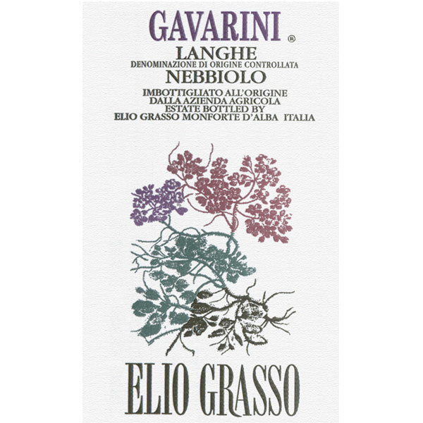 2022 Grasso, Elio - Nebbiolo d'Alba DOC Gavarini