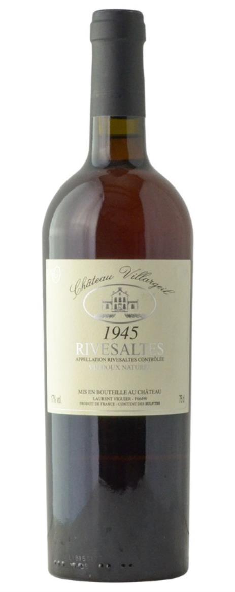 1945 Chateau Villargeil Rivesaltes b. 2018