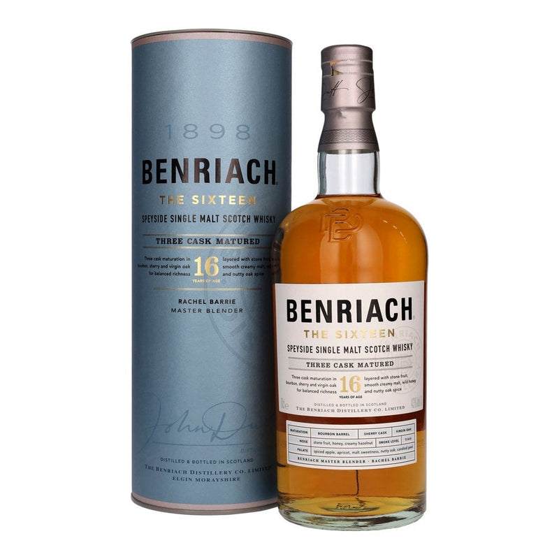 Benriach The Sixteen 16 yr Single Malt Whiskey 750ml