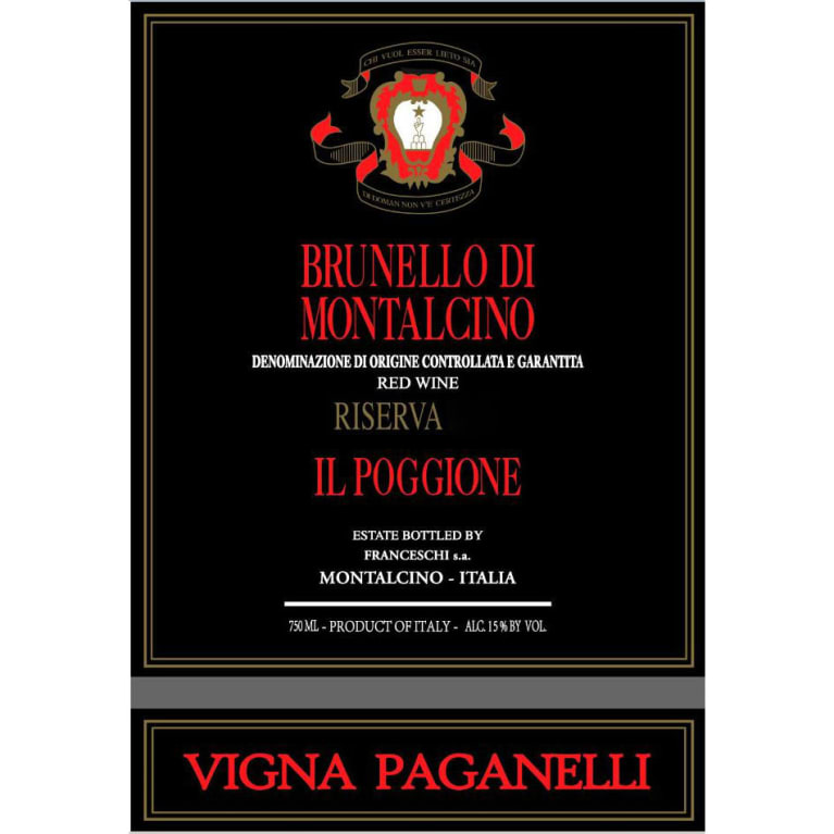 2015 Il Poggione - Brunello di Montalcino Riserva