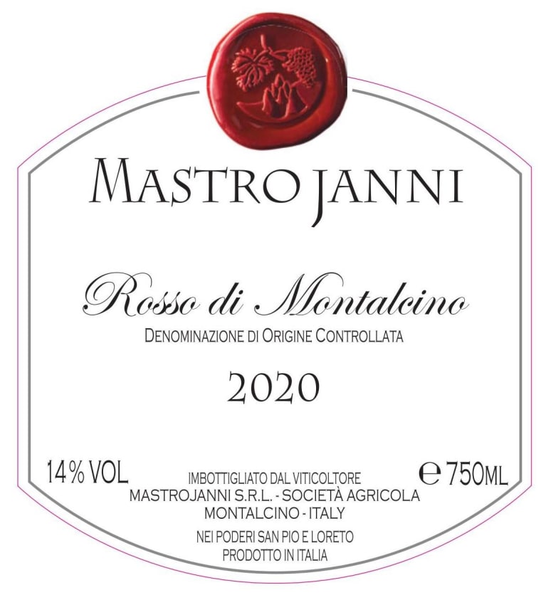 2020 Mastrojanni - Rosso di Montalcino DOC