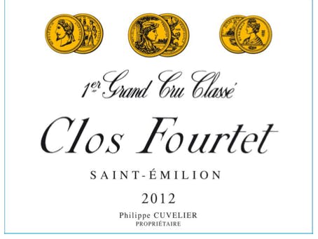 2012 Chateau Clos Fourtet - St. Emilion