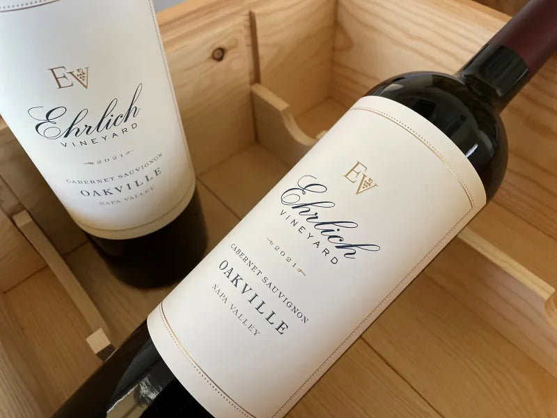 2021 Ehrlich Vineyard - Cabernet Sauvignon Napa  Inaugural vintage