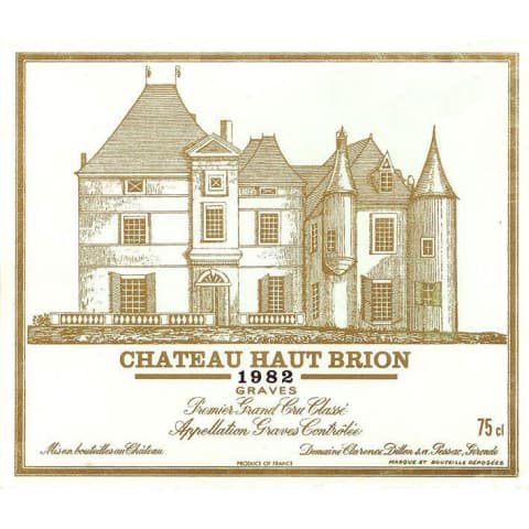 1982 Chateau Haut Brion Pessac