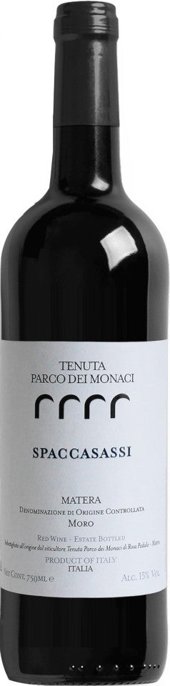 2019 Parco Monaci - Moro di Matera DOC Spaccasassi