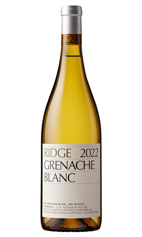 2022 Ridge - Grenache Blanc Paso Robles Estate
