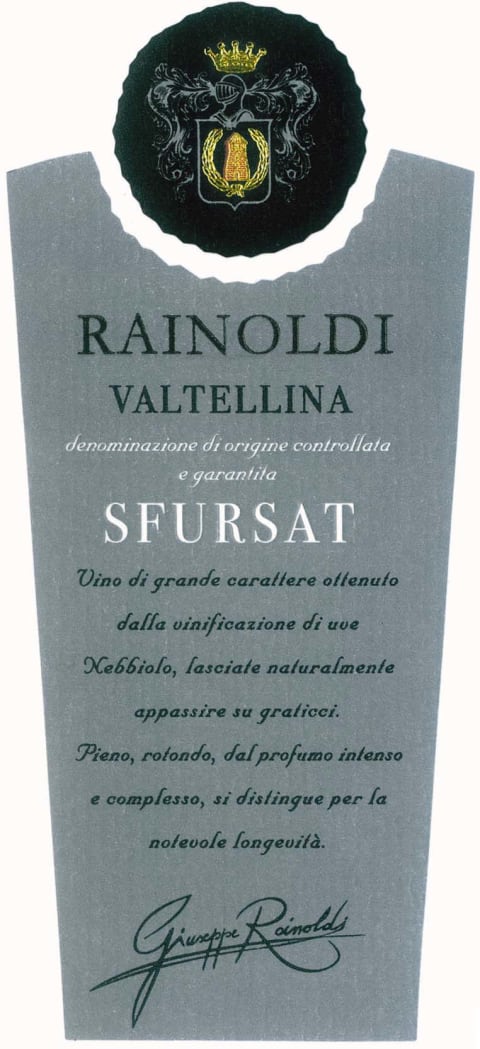 2019 Rainoldi - Sforzato di Valtellina DOCG