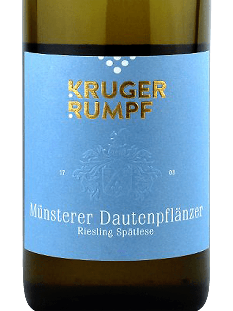 2022 Kruger Rumpf - Munsterer Dautenpflanzer Spatlese