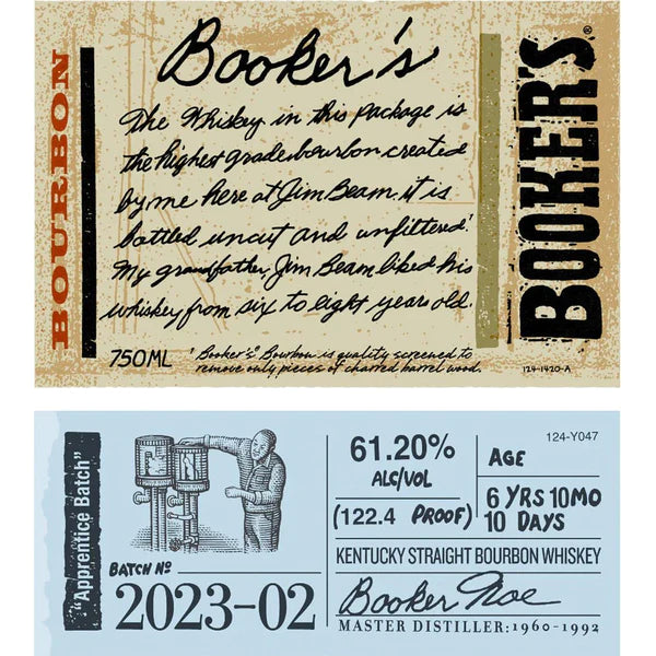 Booker's Apprentice Batch 2023-02 Whiskey 750ml