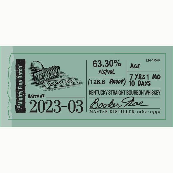 Booker's Mighty Fine Batch 2023-03 Whiskey 750ml